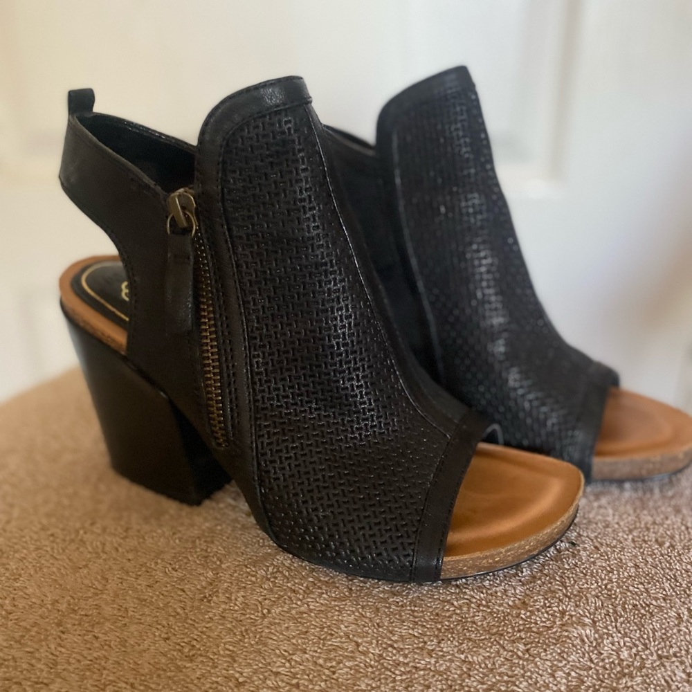 Isola chunky heel sandals.